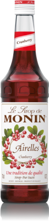 Sirop Monin Cranberry - Merisoare 700 ml