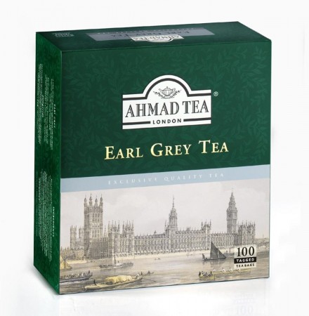 Ceai Ahmad Earl Grey – 100 plicuri