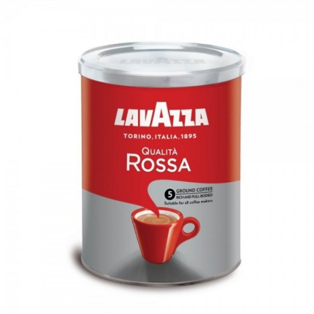 Lavazza Qualita Rossa Cafea Macinata 250g cutie metalica