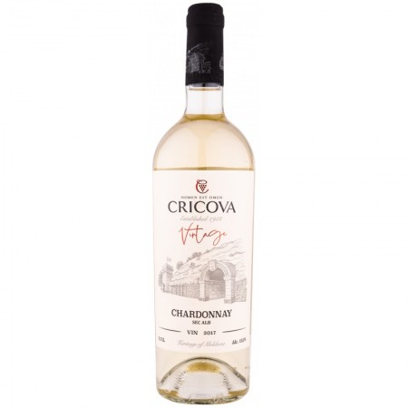 Cricova Vintage Chardonnay Alb Sec 0.75L