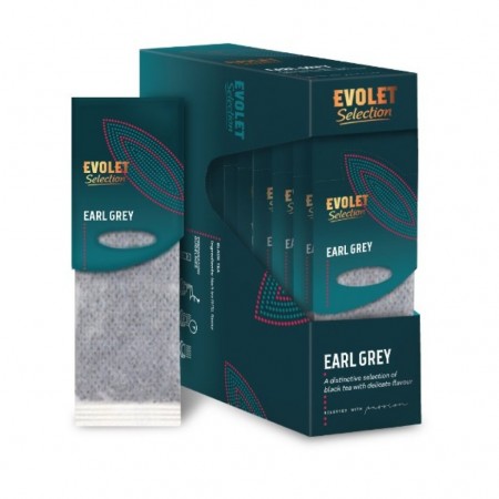 Ceai Earl Grey Grand Pack Evolet Selection 80g (20 plicuri x 4g)
