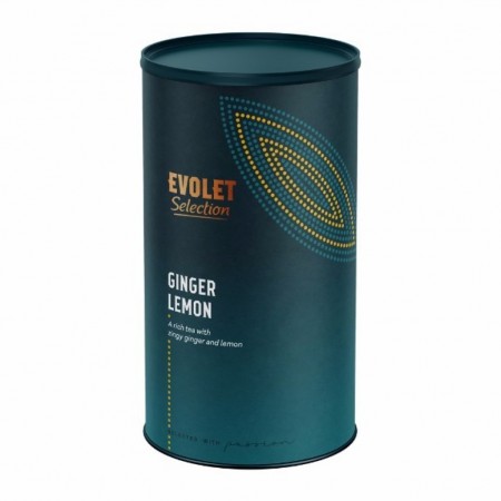 Ceai infuzie la tub Ginger Lemon (Ghimbir si Lamaie), Evolet Selection 250g