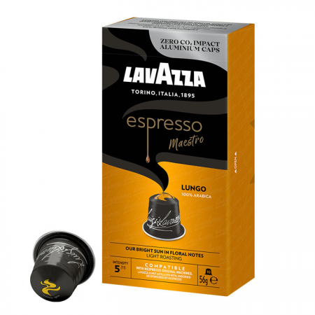 Capsule Lavazza Maestro Lungo Nespresso 10 buc