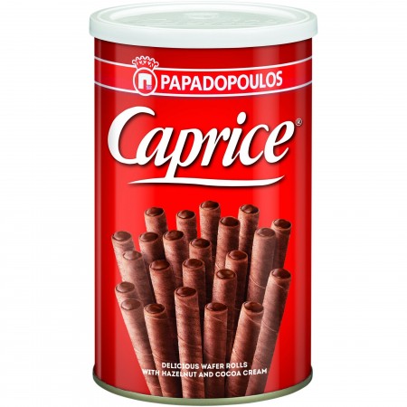 Rulou Napolitana Caprice Alune si Cacao Papadopoulos 250g