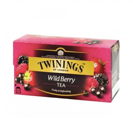 Twinings Ceai Negru cu Fructe de Padure 25 plicuri x 2g 