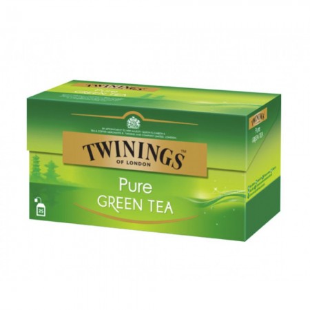 Twinings Ceai Verde Pur 25 plicuri x 2g