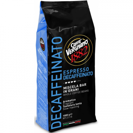 Vergnano Espresso Decaffeinato Cafea Boabe 1 Kg