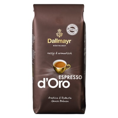 preparare cafea Dallmayr Espresso D'Oro Cafea Boabe 1Kg