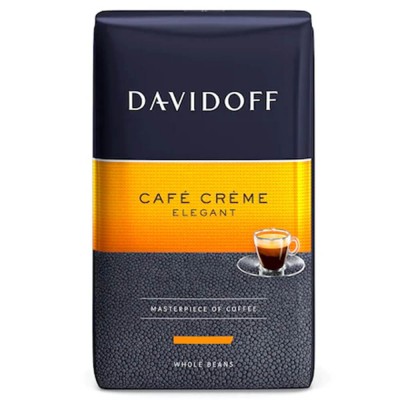 preparare cafea Davidoff Cafe Creme Elegant Cafea Boabe 500g