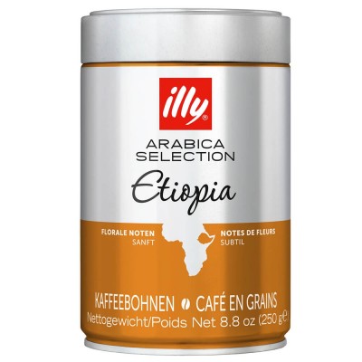 preparare cafea Illy Monoarabica Ethiopia Cafea Boabe 250g