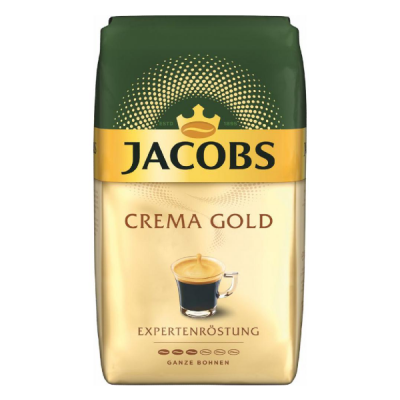 preparare cafea Jacobs Crema Gold Expertenrostung Cafea Boabe 1Kg