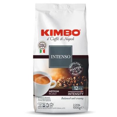 preparare cafea Kimbo Aroma Intenso Cafea Boabe 1Kg