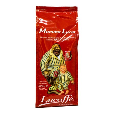preparare cafea Lucaffe Mamma Lucia Cafea Boabe 1Kg