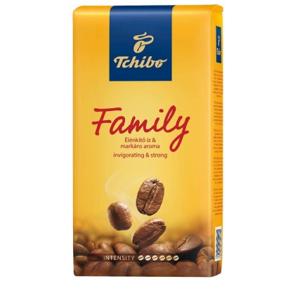 preparare cafea Tchibo Family Cafea Macinata 1Kg