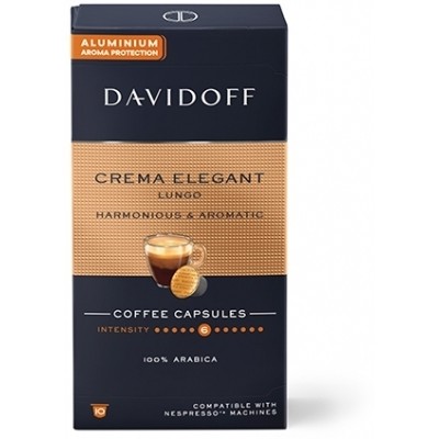 Capsule Davidoff Crema Elegant Lungo - Nespresso 50G