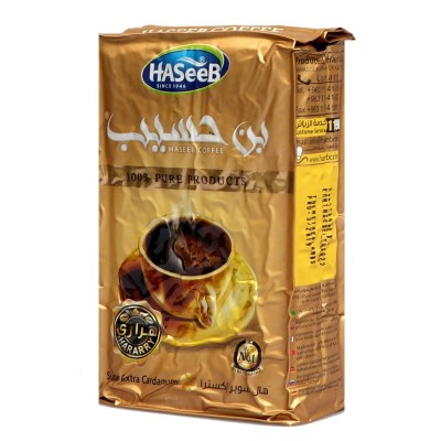 Cafea macinata origine Siria - Haseeb Gold Super Extra Cardamom 500g