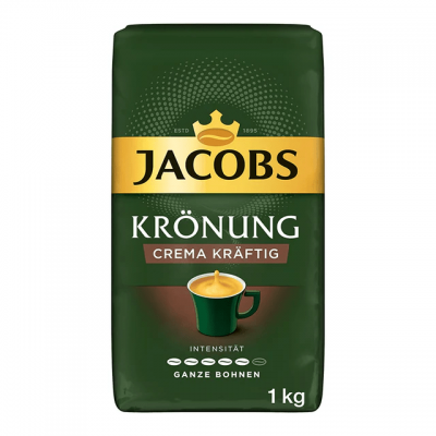 Jacobs Kronung Crema Krafting Cafea Boabe 1kg