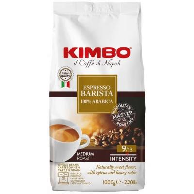 Kimbo Barista Espresso 100% Arabica Cafea Boabe 1kg