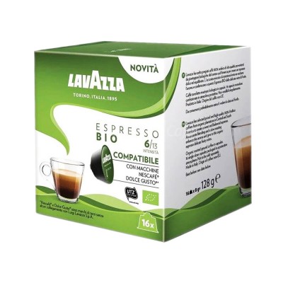 Capsule Lavazza Espresso Bio - compatibile Dolce Gusto 16 buc