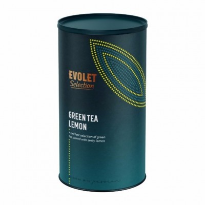 Ceai infuzie la tub Green Tea Lemon (Ceai Verde cu Lamaie), Evolet Selection 250g