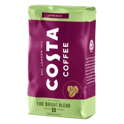 Costa Bright Blend Cafea Boabe 1Kg