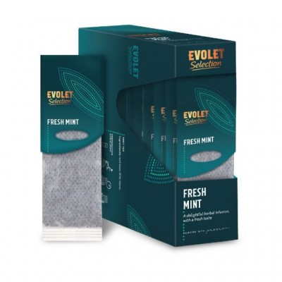 Ceai Fresh Mint Grand Pack Evolet Selection 60g (20 plicuri x 3g)