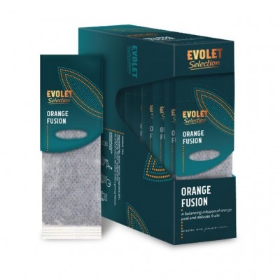 Ceai Orange Fusion Grand Pack Evolet Selection 80g (20 plicuri x 4g)