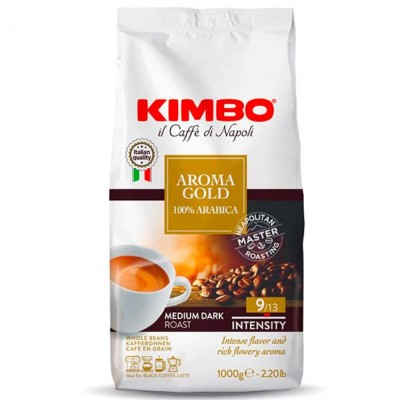 Kimbo Aroma Gold 100% Arabica Cafea Boabe 1Kg