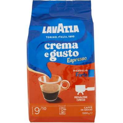 Lavazza Crema e Gusto Forte Cafea Boabe 1Kg