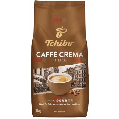 Tchibo Caffe Crema Intense  Cafea Boabe 1Kg